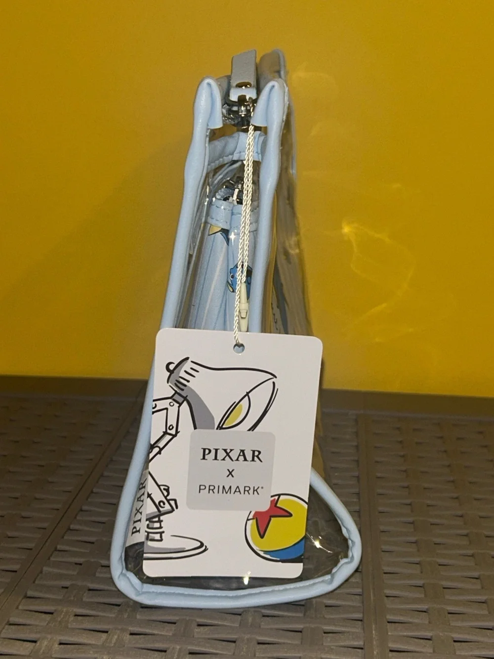 Pixar X Primark DORY 'Just Keep Swimming' Cosmetic Pouch Set. You get 2. NWT.